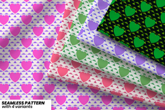 Retro Love Tiles Pattern Product Image 1