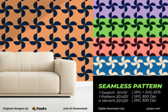 Pinwheel Crest Pattern Product Image 2