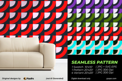 Arc Rhythm Pattern Product Image 2