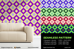 Gem Grid Pattern Product Image 2