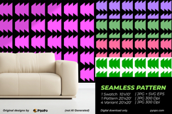 Dynamic Arrow Pattern Product Image 2