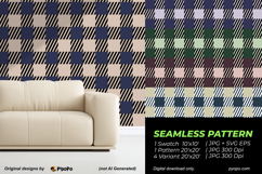 Stripe Grid Pattern Product Image 2
