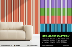 Stripe Crest Pattern Product Image 2