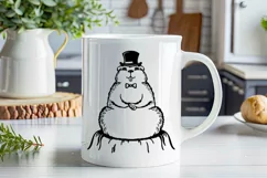 Groundhog Day Printable SVG,PNG Groundhog Hamster Product Image 7