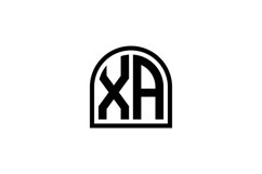 XA logo design Product Image 1