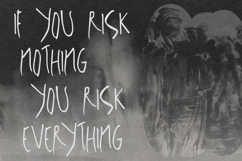 Xanstor Handmade Horror Brush Font Display Product Image 5