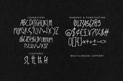 Xanstor Handmade Horror Brush Font Display Product Image 7