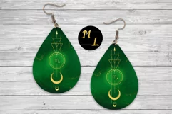 Scorpio Zodiac earrings png,Horoscope earrings png design Product Image 1