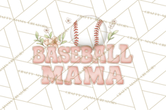 Baseball Mom Clipart PNG, Whimsical Graphics for Sports Moms Product Image 5