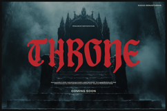 Xirstark | Blackletter Typeface Product Image 2