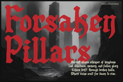 Xirstark | Blackletter Typeface Product Image 5