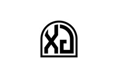 XJ logo design Product Image 1