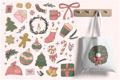 CHRISTMAS DOODLES | EPS PNG SVG JPG Product Image 3