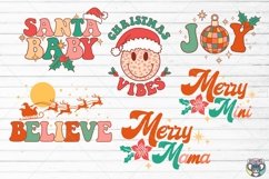 Christmas svg bundle, Christmas svg, Retro Christmas svg Product Image 3
