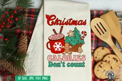 Christmas svg, Christmas Calories Don't Count svg Product Image 2