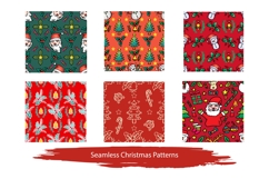 Seamless christmas patterns Product Image 1