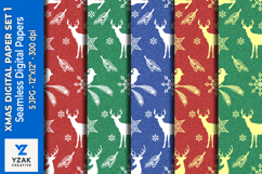 Christmas Digital Paper Set 1 Product Image 1