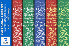 Christmas Digital Paper Set 3 Product Image 1