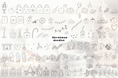 Christmas PNG Clipart. Christmas Hand Drawn Doodle Elements Product Image 1