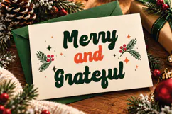 Christmas Font - Beloved Holiday Product Image 7