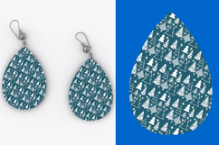 Xmas Teardrop Earring Set 3 Product Image 4