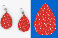 Xmas Teardrop Earring Set 4 Product Image 2