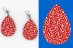 Xmas Teardrop Earring Set 5 Product Image 2
