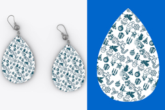 Xmas Teardrop Earring Set 6 Product Image 4