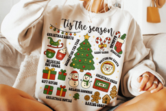 Tis The Season PNG, Santa Claus PNG, Merry Christmas PNG Product Image 3