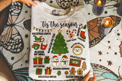 Tis The Season PNG, Santa Claus PNG, Merry Christmas PNG Product Image 1