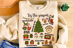 Tis The Season PNG, Santa Claus PNG, Merry Christmas PNG Product Image 4