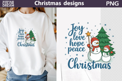 Snowman Sublimation | Christmas Quotes Design Product Image 1
