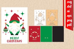 Christmas Gnome Layered Papercut 4 Product Image 1