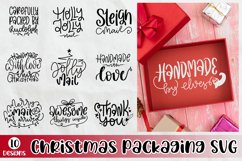 Christmas Packaging Sticker Bundle, Small Business Sticker Product Image 1