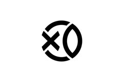 XO logo design Product Image 1