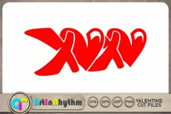 XOXO SVG / Valentine's Day SVG Product Image 2