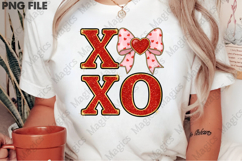 XOXO Glitter doodles Coquette png Product Image 2
