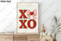 XOXO Glitter doodles Coquette png Product Image 3