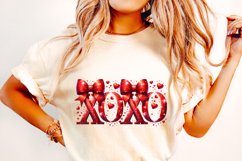 Xoxo PNG, Valentine Xoxo PNG, Retro Valentine&#039;s Day PNG Product Image 2
