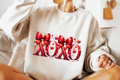 Xoxo PNG, Valentine Xoxo PNG, Retro Valentine&#039;s Day PNG Product Image 3