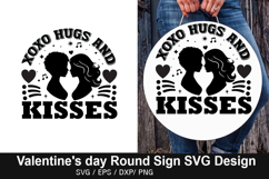 Valentine's Day Round Sign Design -Together is a Wonderful Product Image 6