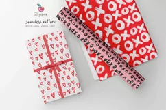 Valentine Seamless File, 24 Digital papers, xo, sketchy 139 Product Image 10