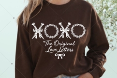 XOXO the original love letters SVG, Christian Valentines SVG Product Image 4