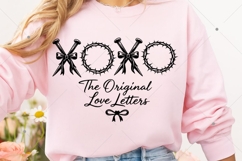 XOXO the original love letters SVG, Christian Valentines SVG Product Image 6