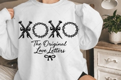 XOXO the original love letters SVG, Christian Valentines SVG Product Image 8