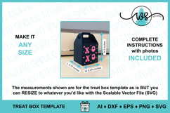 XOXO Valentine Gift Box SVG | Valentine Treat Box Cut File Product Image 5