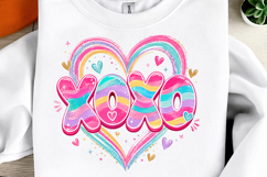 XoXo Valentine Heart PNG Product Image 1
