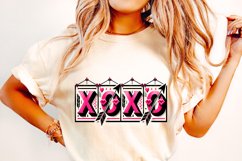 Xoxo PNG, Valentine Xoxo PNG, Retro Valentine&#039;s Day PNG Product Image 2