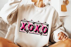 Xoxo PNG, Valentine Xoxo PNG, Retro Valentine&#039;s Day PNG Product Image 3