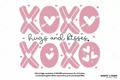 Xoxo Valentines Day Png | Valentine Sublimation Png for Kids